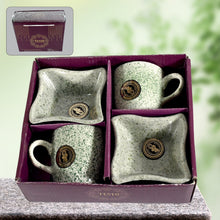 Ceramic Tea / cups / Mug Set Including Snacks (4 Pcs set)