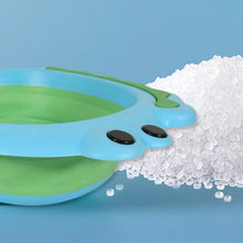 Frog Shape Foldable Baby Wash Basin – Space-Saving Face Washing Tub (33×31cm)