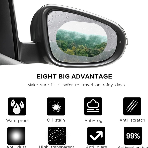 protective film for a car's mirror