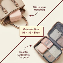 Mini PU Leather jewellery Box for Travel & Storage