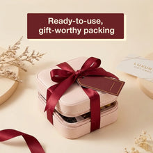 Mini PU Leather jewellery Box for Travel & Storage