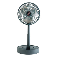USB desk fan with phone holder