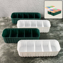 5 Compartments Socks / Handkerchief / Underwear Storage Boxes (pack of 4)