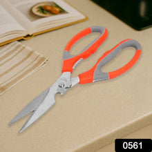SpaceMulti-Function Kitchen Scissors for Veggies, Meat & Seafood with Bottle Opener