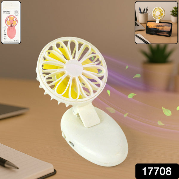 Mobile stand with mini fan